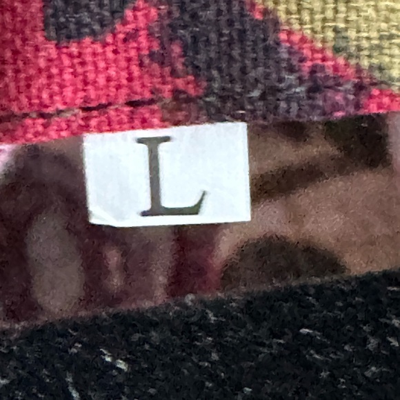 NWT FTCayanz Abstract Art Lagenlook Tunic with Pockets, size Large - Picture 10 of 10